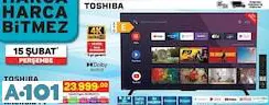 TOSHİBA 65 ULTRA HD ANDROİD TV AKILLI TELEVİZYON